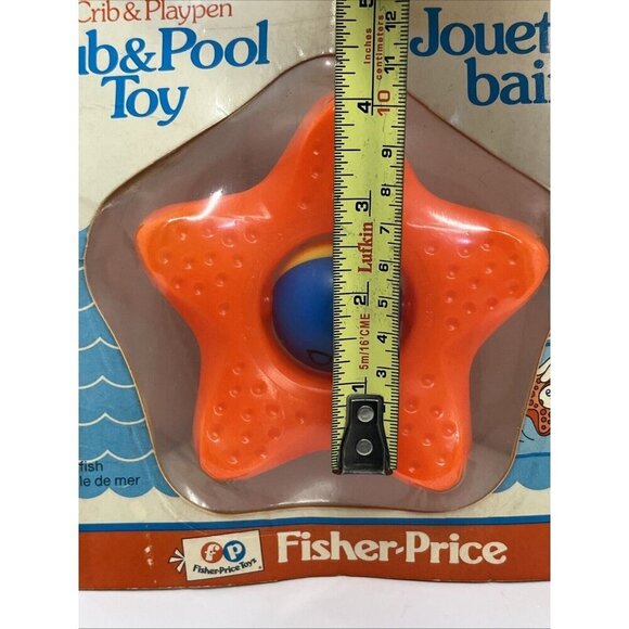 Vintage Fisher Price 623 Tub & Pool Toy Crib & Playpen Starfish unopened NOS - Picture 14 of 15